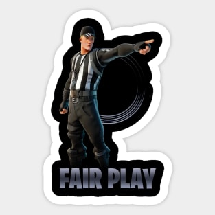 Fair Play Sticker